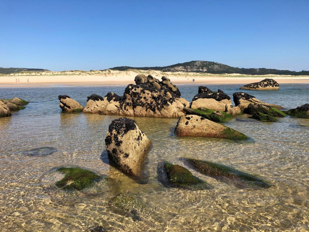Apartamento Corrubedo Vistas Mar Y Playa ภายนอก รูปภาพ