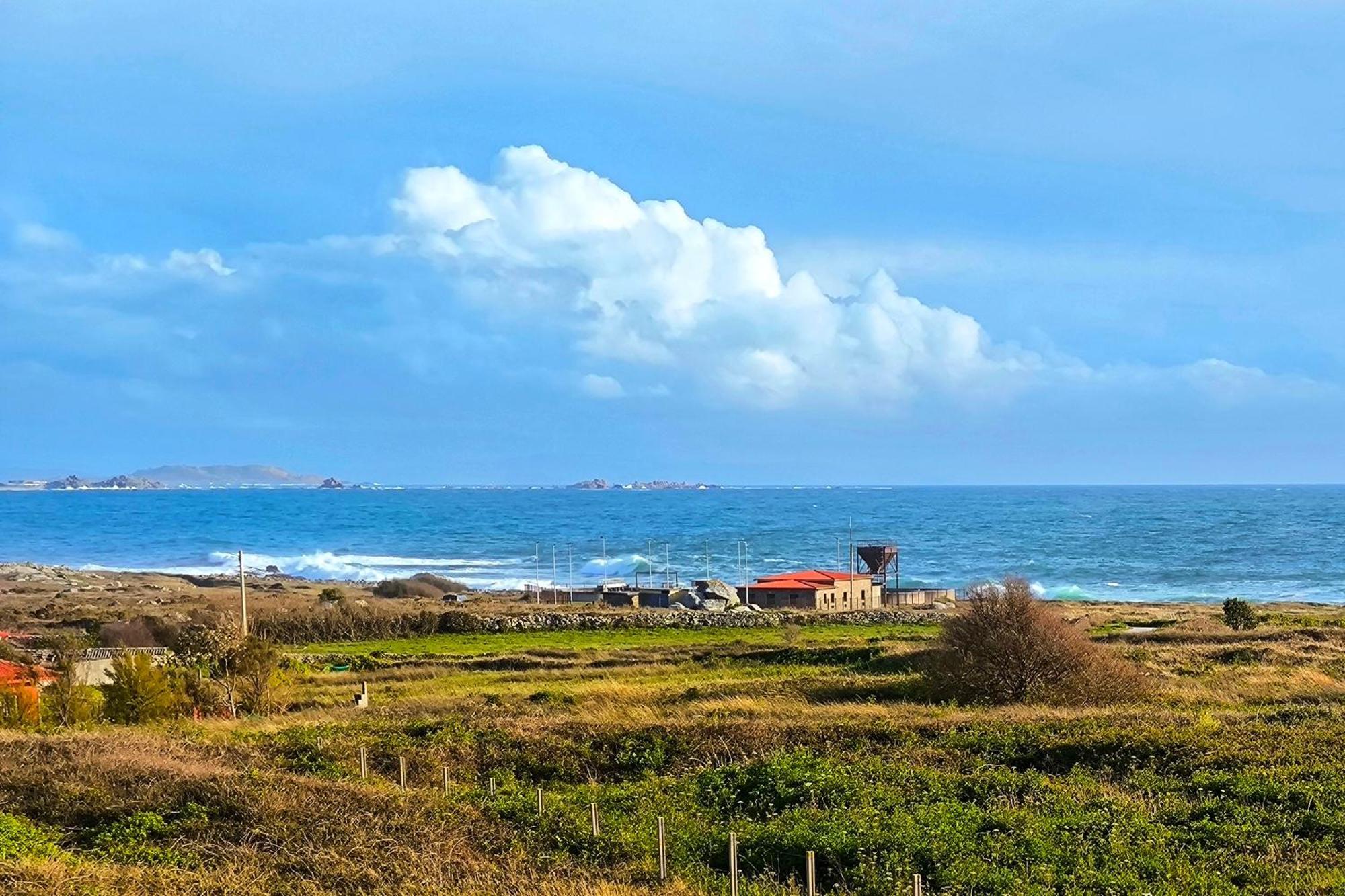 Apartamento Corrubedo Vistas Mar Y Playa ภายนอก รูปภาพ